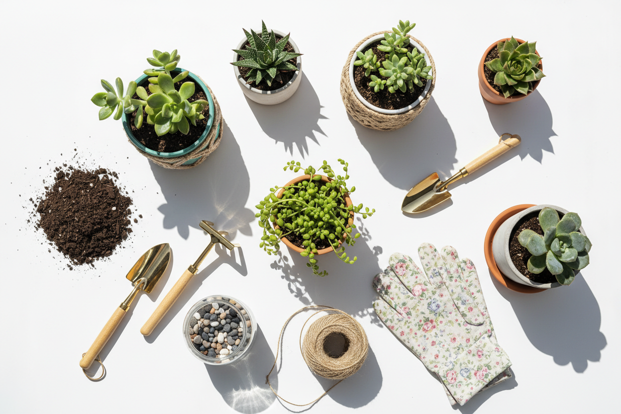 Cách trồng và chăm sóc sen đá